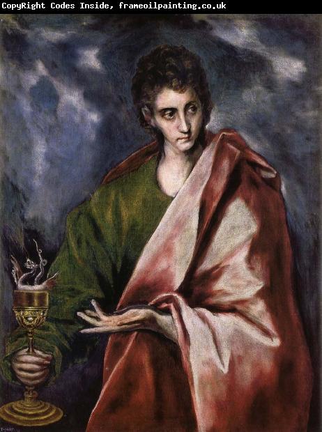 El Greco St John the Evanglist